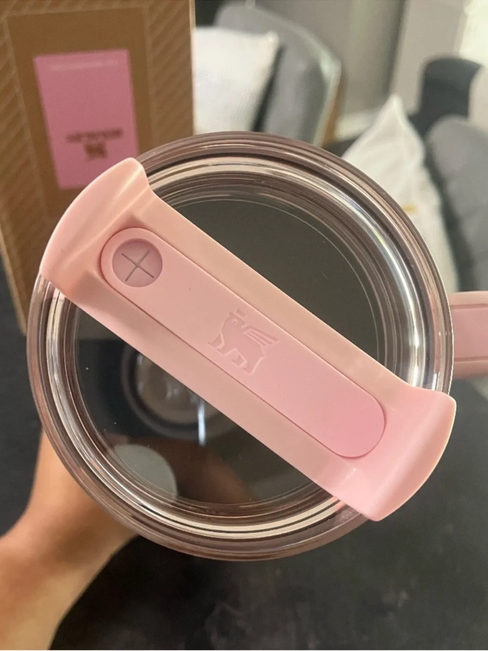 Stanley Pink Gold Multicolor Quencher Tumbler with Handle
